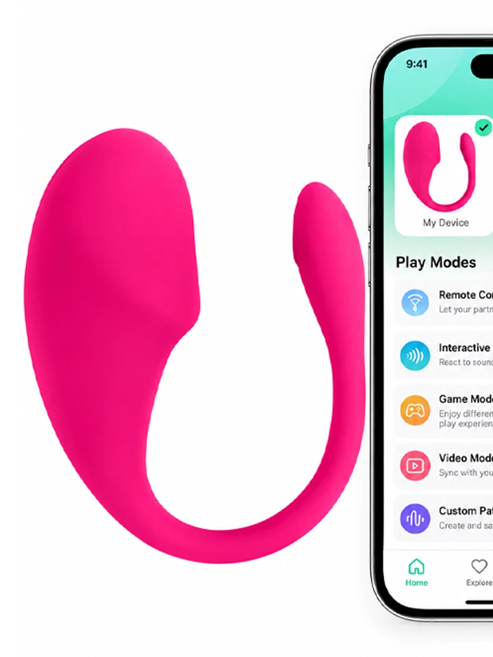 Wearable Bullet Vibrator With App Appstyrt vibrerande ägg