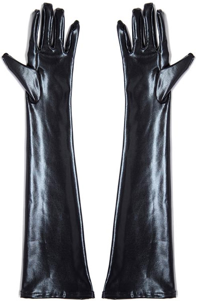 Wet Look Gloves One Size Wetlook handskar