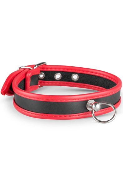 Whipped Connell Collar Red Bondage Halsband & Koppel