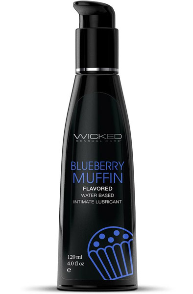 Wicked Aqua Blueberry Muffin Lube 120ml Liukuvoide maulla