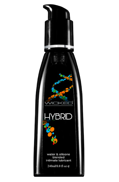 Wicked Sensual Care Wicked Hybrid 240ml Vesi-/silikonipohjainen liukuvoide