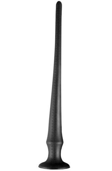 Wolf Katana Black Silicone Anal Dildo S 31,5cm Extra lång analdildo