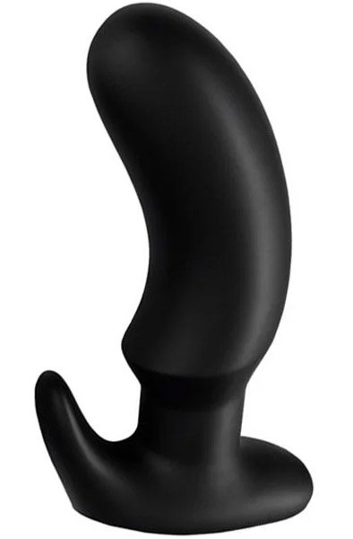 Wolf Sickle Silicone Black L Grövre analdildo