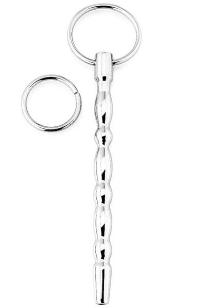 Zenn Ribbed Penis Plug 155mm Dilator